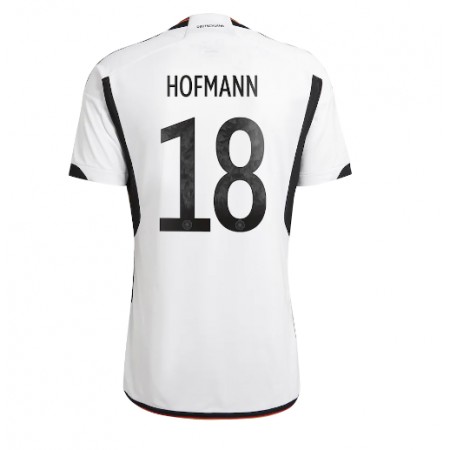 Fotbalové dres Německo Jonas Hofmann 18 Domácí Mistrovství Světa 2022 Krátký Rukáv